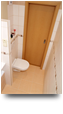 Posuvné dveře na WC